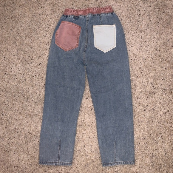 patchwork jeans!! - Picture 2 of 2